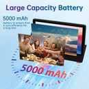 Brand C108 10.1" Octa-Core Tablet - 10GB RAM, 128GB Storage, Android 14, Complete Accessory Bundle