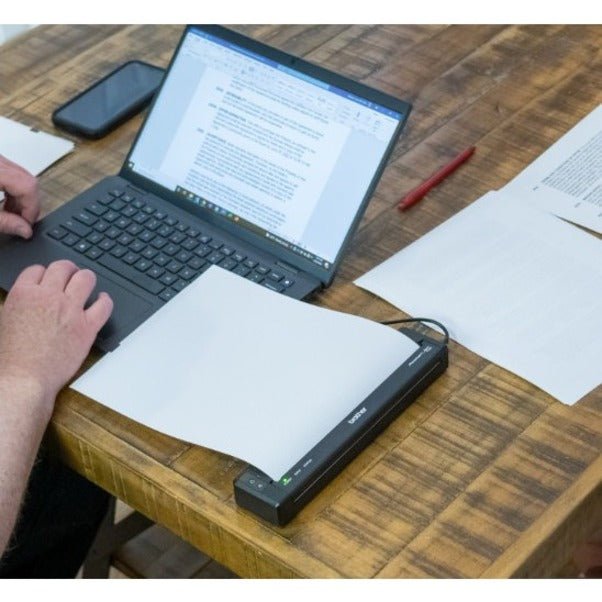 Brother PocketJet 8 PJ - 822 Mobile Thermal Printer - 200 DPI, Monochrome, USB, 3 In/Sec, Compact & Portable - Store 42