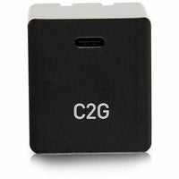 C2G 30W USB-C Power Adapter with Foldable Prongs | Fast Charging for MacBook & Laptops