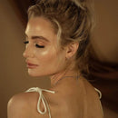 Elegant 18K Gold-Plated Stainless Steel Spiral Earrings - Lightweight Modern Design - Store 42