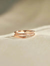 18K Gold-Plated 925 Sterling Silver Inlaid Zircon Ring with Elegant Design – Exquisite Jewelry Gift - Store 42