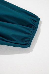 Loose Fit Puff Sleeve Mini Dress