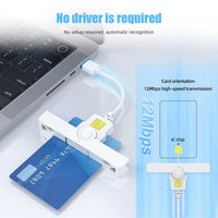 CAC Smart Card Reader USB-C & USB-A | Secure Authentication for Phones, Laptops & PCs