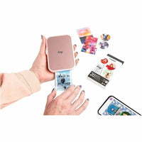 Canon IVY 2 Mini Photo Printer - Portable Blush Pink Instant Sticker Printing - Store 42