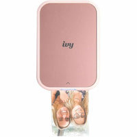 Canon IVY 2 Mini Photo Printer - Portable Blush Pink Instant Sticker Printing - Store 42