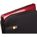 Case Logic LAPS-111 Slim Sleeve for 10-11.6 Inch Chromebook with Impact Foam Padding - Black