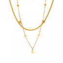 18K Gold-Plated Minimalist Necklace