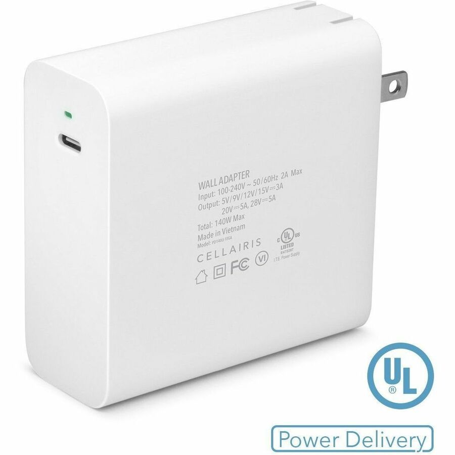 Cellairis GaN USB C Charger 60W PD Fast Charging Adapter - Compact, Efficient Design