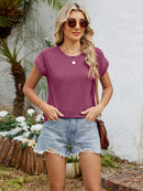Round Neck Short Sleeve T-Shirt