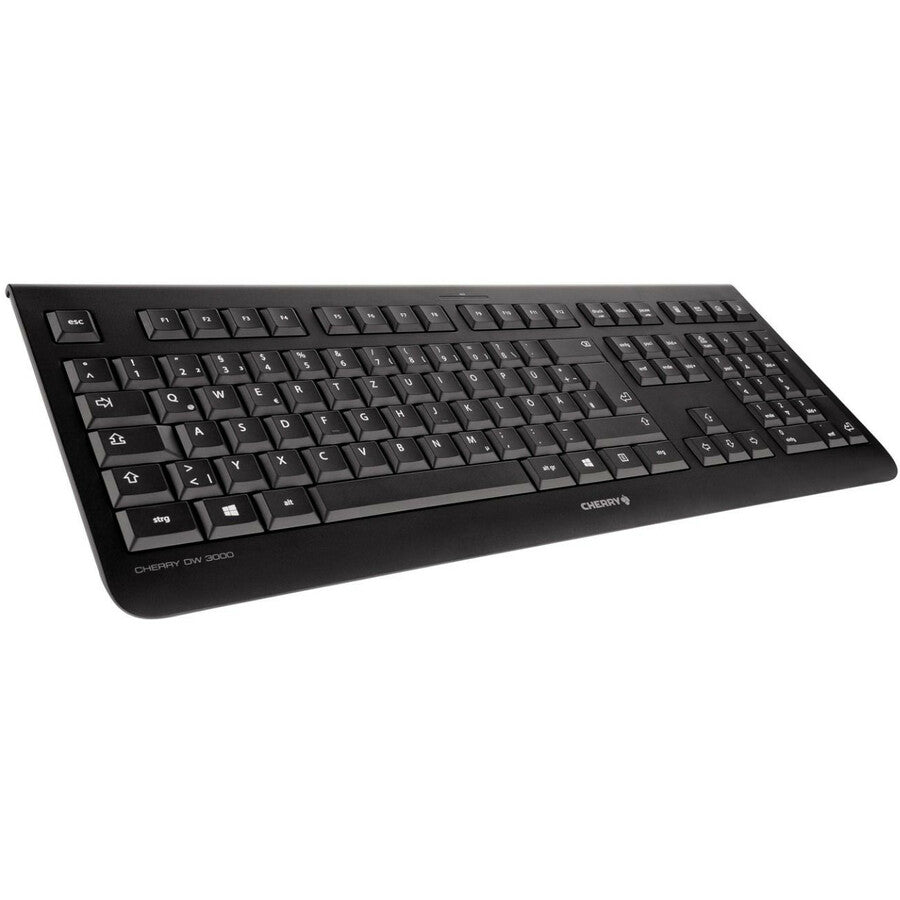 Cherry DW 3000 Wireless Keyboard and Mouse Set - Sleek Black Design, Silent Keys, Optimal Performance - Store 42
