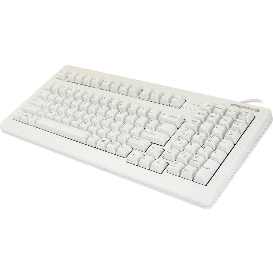 Cherry G80 - 1800 Space - Saving Keyboard | MX PS2 | Compact Design with Gold Contacts | Gray - Store 42