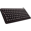 Cherry G84 4100 Ultraslim 104 - Key Black Keyboard - Space - Saving Design, Ideal for Mobile Use - Store 42