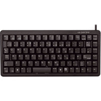 Cherry G84 4100 Ultraslim 104 - Key Black Keyboard - Space - Saving Design, Ideal for Mobile Use - Store 42