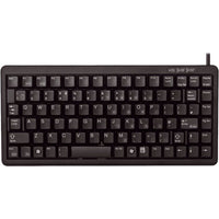 Cherry G84 4100 Ultraslim 104 - Key Black Keyboard - Space - Saving Design, Ideal for Mobile Use - Store 42