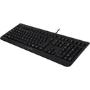 Cherry KC 1000 Corded Keyboard - Durable Black Office Keyboard with Whisper Keys & 4 Hotkeys - Store 42
