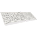 CHERRY KC1000 Flat Corded Keyboard for Professional Office Use | Whisper Keys | USB Plug & Play