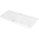 CHERRY KC1000 Flat Corded Keyboard for Professional Office Use | Whisper Keys | USB Plug & Play