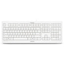 CHERRY KC1000 Flat Corded Keyboard for Professional Office Use | Whisper Keys | USB Plug & Play Default Title