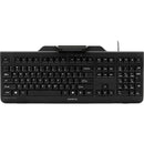 CHERRY KC1000SC Smart Card Security Keyboard | Integrated Chip Reader | Low Profile Design | FIPS-201 Compliant