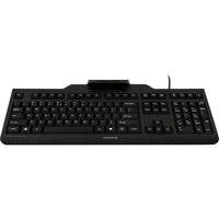 CHERRY KC1000SC Smart Card Security Keyboard | Integrated Chip Reader | Low Profile Design | FIPS-201 Compliant Default Title