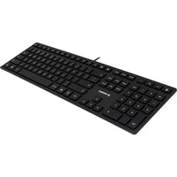 CHERRY KC6000 Slim Black Keyboard | Ultra - Flat Design | High - Quality Scissor Keys - Store 42