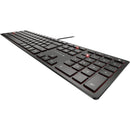 CHERRY KC6000 Slim Black Keyboard | Ultra - Flat Design | High - Quality Scissor Keys - Store 42