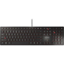 CHERRY KC6000 Slim Black Keyboard | Ultra - Flat Design | High - Quality Scissor Keys - Store 42