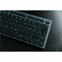 CHERRY KW 7100 Mini Bluetooth Keyboard | Multi - Device Connectivity | Portable & Stylish - Store 42