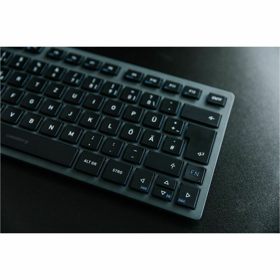 CHERRY KW 7100 Mini Bluetooth Keyboard | Multi - Device Connectivity | Portable & Stylish - Store 42