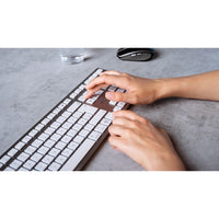 CHERRY KW9100 Slim Wireless Keyboard for Mac | Rechargeable | Ultra - Slim Design | 13 Mac Function Keys - Store 42