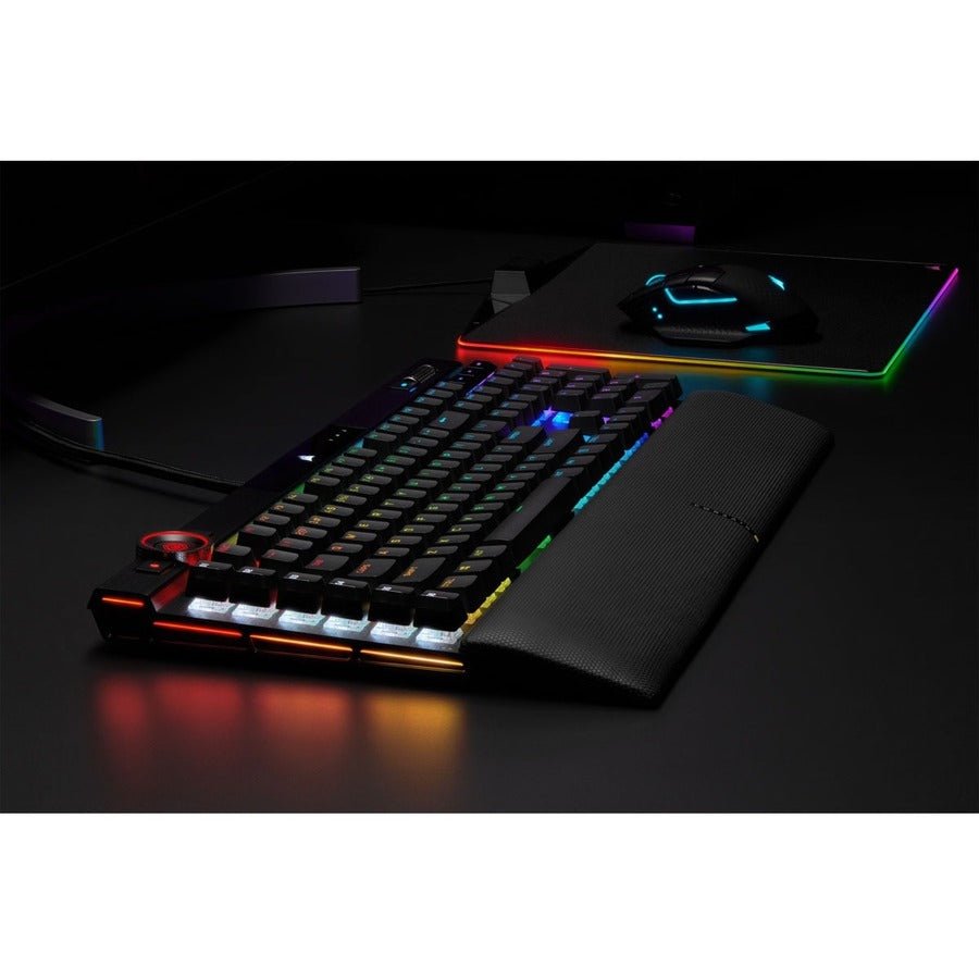 Corsair K100 RGB Mechanical Gaming Keyboard - CHERRY MX Speed Switches, 4,000Hz Axon Technology, Durable Aluminum Frame - Store 42