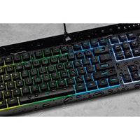Corsair K55 RGB Pro Gaming Keyboard - IP42 Spill Resistant, Customizable RGB, 6 Macro Keys - Store 42