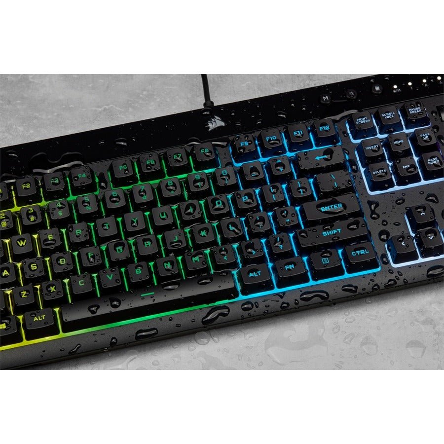 Corsair K55 RGB Pro Gaming Keyboard - IP42 Spill Resistant, Customizable RGB, 6 Macro Keys - Store 42