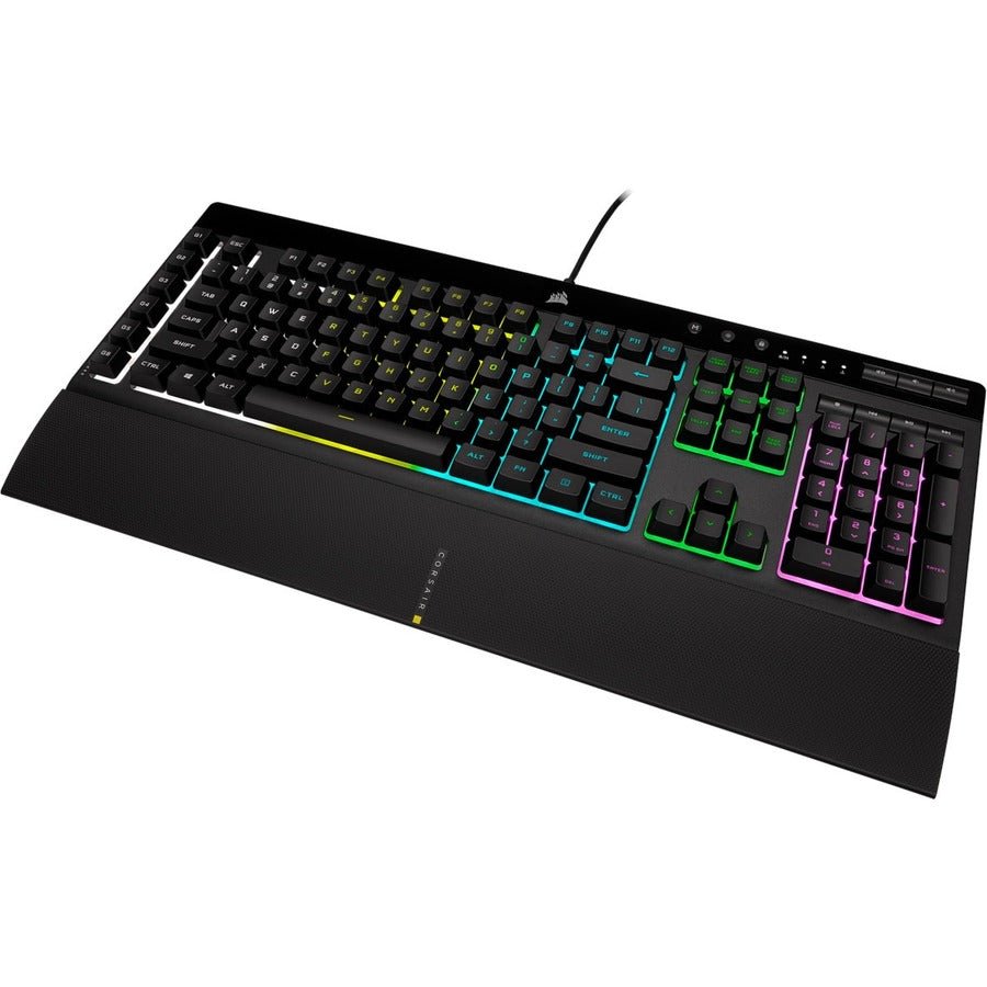 Corsair K55 RGB Pro Gaming Keyboard - IP42 Spill Resistant, Customizable RGB, 6 Macro Keys - Store 42