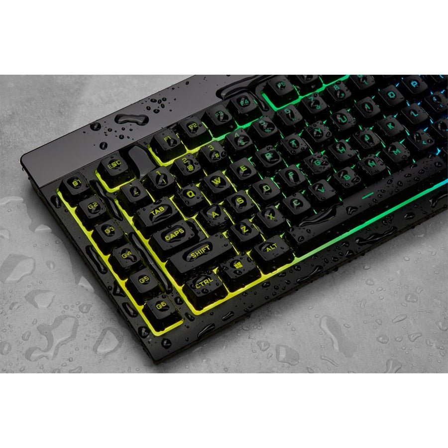 Corsair K55 RGB Pro Gaming Keyboard - IP42 Spill Resistant, Customizable RGB, 6 Macro Keys - Store 42