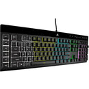 Corsair K55 RGB Pro Gaming Keyboard - IP42 Spill Resistant, Customizable RGB, 6 Macro Keys - Store 42