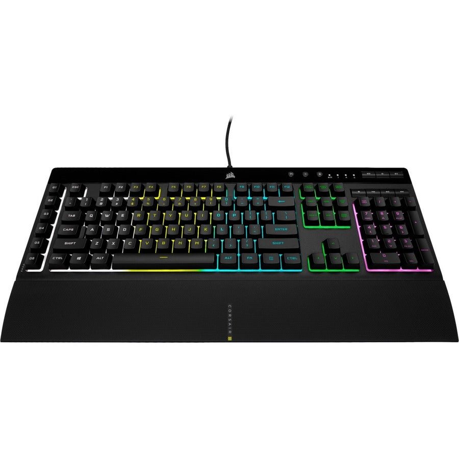 Corsair K55 RGB Pro Gaming Keyboard - IP42 Spill Resistant, Customizable RGB, 6 Macro Keys - Store 42