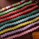 Colorful Resin Heart Necklace