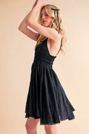 Aemi+Co Lace Detail Mini Cami Dress