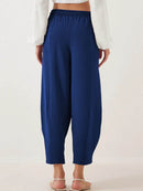 Full Size Drawstring Cropped Jogger Pants Plus Size - Store 42