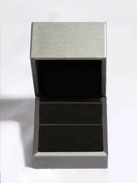925 Sterling Silver Heart Stud Earrings - Platinum-Plated, Gift-Ready in Matching Box - Store 42
