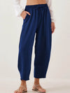 Full Size Drawstring Cropped Jogger Pants Plus Size - Store 42