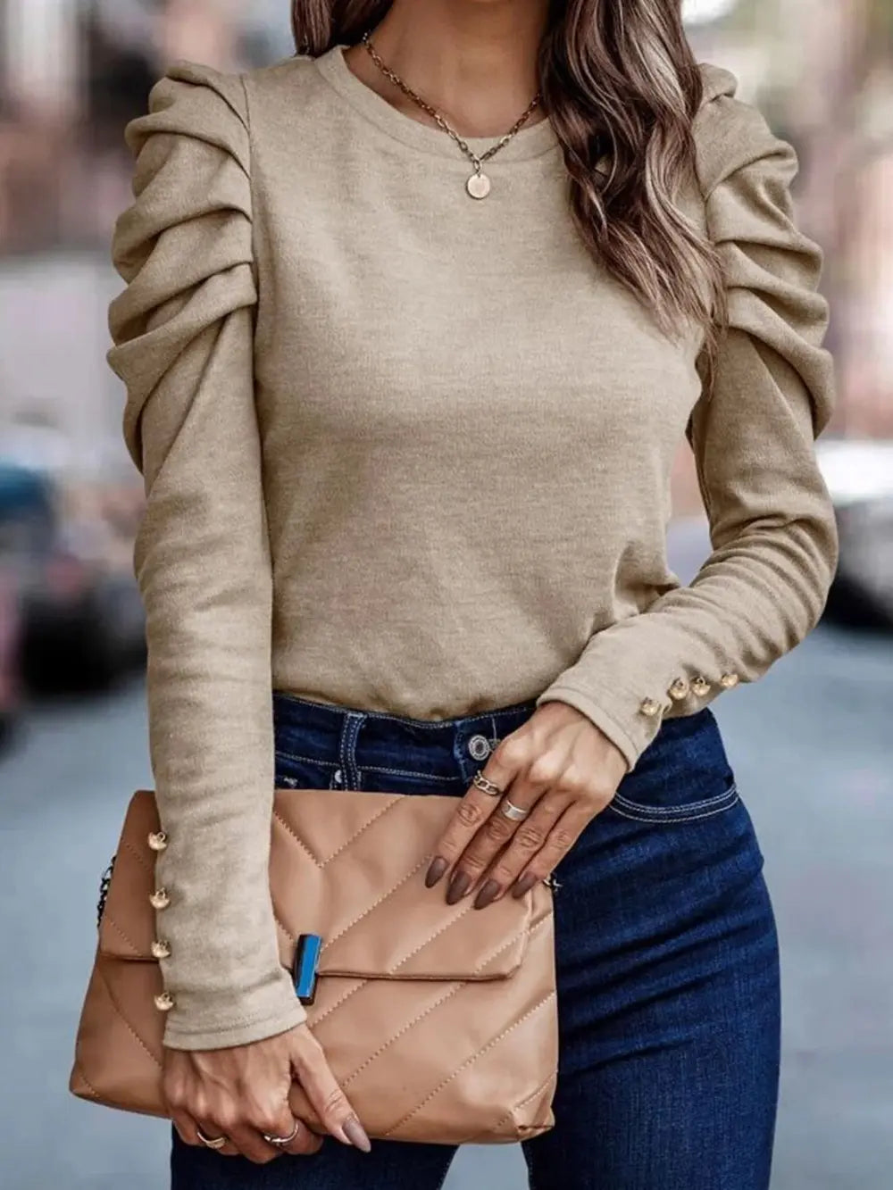 Beige / S