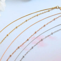 Titanium Steel Double Layered Bracelet