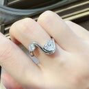 1.3 Carat Moissanite 925 Sterling Silver Irregular Shape Ring - Store 42