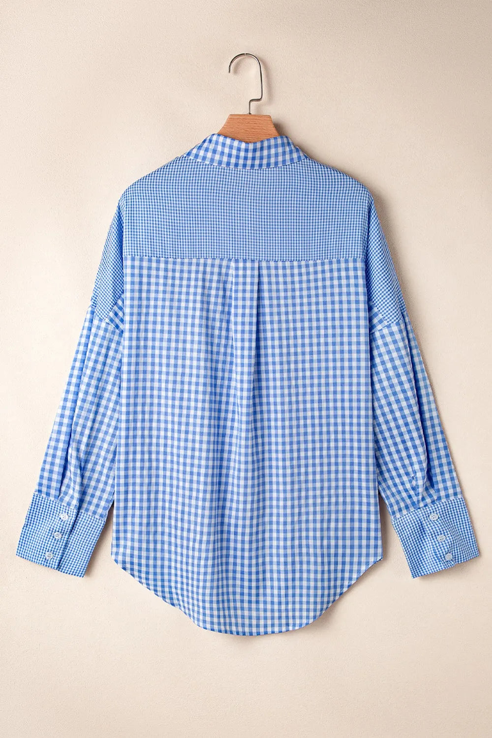 Plaid Button Up Long Sleeve Shirt