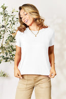 Basic Bae Bamboo Full Size Round Neck Short Sleeve T-Shirt Plus Size