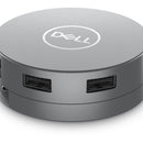 Dell 6-In-1 USB-C Multiport Adapter DA305 With Power Pass-Through, 4K HDMI, 90W Charging