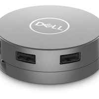 Dell 6-In-1 USB-C Multiport Adapter DA305 With Power Pass-Through, 4K HDMI, 90W Charging