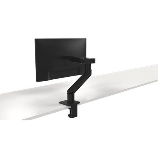 Dell Adjustable Monitor Arm - Ergonomic Black Mounting Solution for Enhanced Comfort